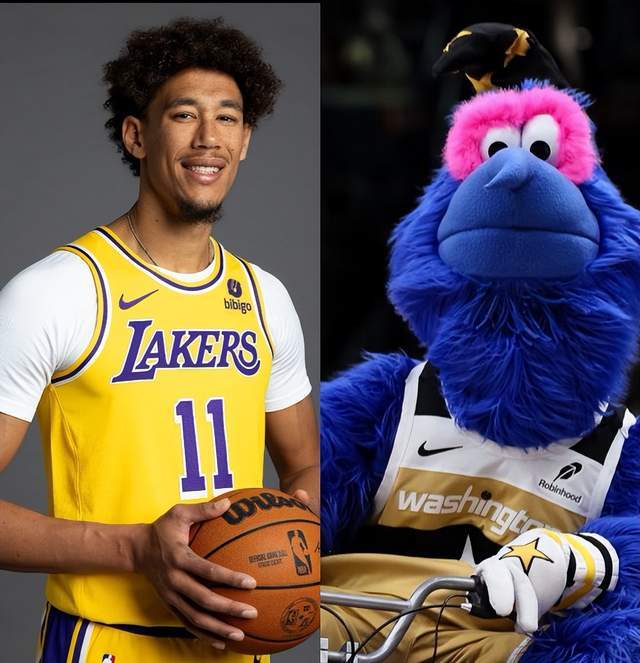 活久見！湖人中鋒海斯因推搡奇才吉祥物 被NBA無薪禁賽一場