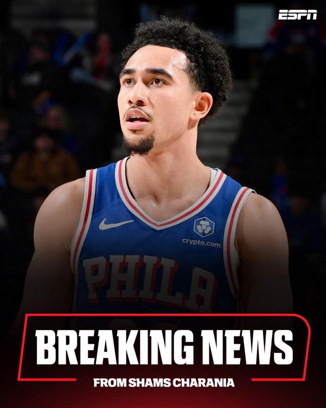 Shams：76人將麥凱恩交易至雷霆，換來1個(gè)首輪和3個(gè)次輪簽