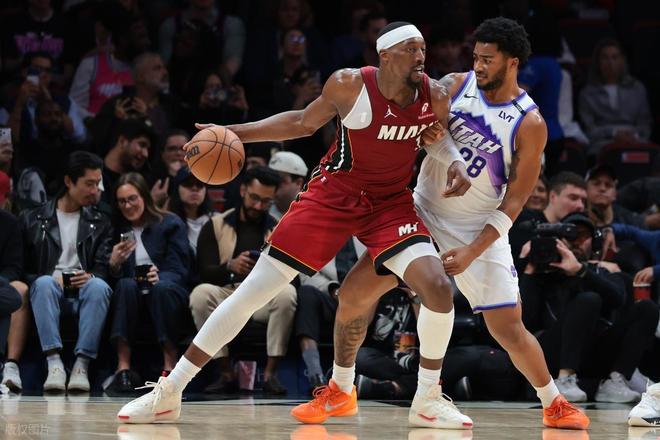 想輸都難？爵士含淚險勝熱火，小賈倫22+5，阿德巴約空砍23+11